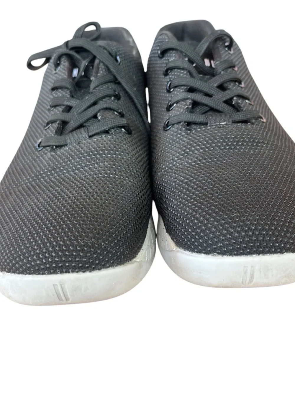 NoBull Black Trainer Cross Training Grey Gum Super Fabric Size 10.5 Men